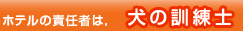 �z�e���̐ӔC�҂͌��̌P���m